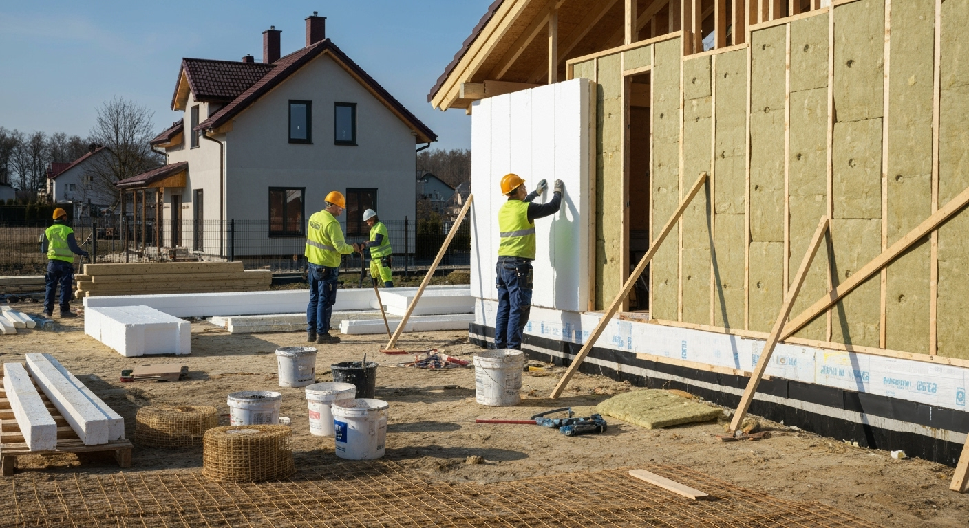 Cena ocieplenia za 1m2 robocizna - jakie są koszty w różnych miastach? 2